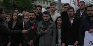 İYİ Partili gençlerden 'TRT' protestosu