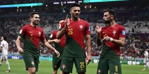 Portekiz, İsviçre'yi 6-1'le geçerek çeyrek finale adını yazdırdı