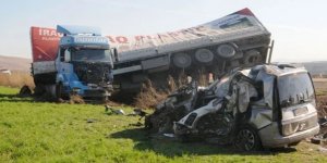 Şırnak'ta feci kaza: 4 can kaybı, 2 yaralı