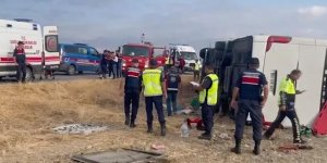 Amasya’da yolcu otobüsü devrildi: 6 ölü, 35 yaralı