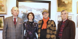Realist ressam Reza Samadi kişisel resim sergisi SASAV'da sanatseverlerle buluştu
