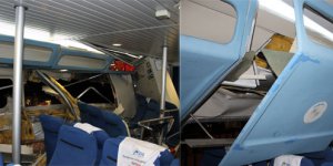 Boğazda deniz otobüsü kazası