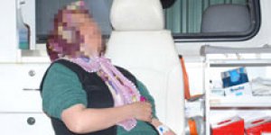 Hamile kadına akıl almaz dayak!