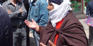 Dilber nine eylemciler için dua etti