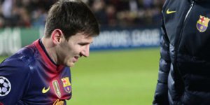 Messi sakatlandı!
