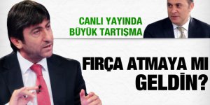 Rıdvan Dilmen ile Fikret Orman fena kapıştı