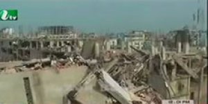Çöken binada 60 kişi öldü