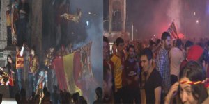 Galatasaraylılar Taksimde çukur dinlemedi