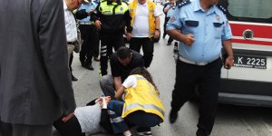 Bülent Arınçın konvoyunda kaza
