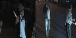 Bursada sokak ortasında cinnet