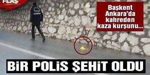 Ankarada polis polisi şehit etti